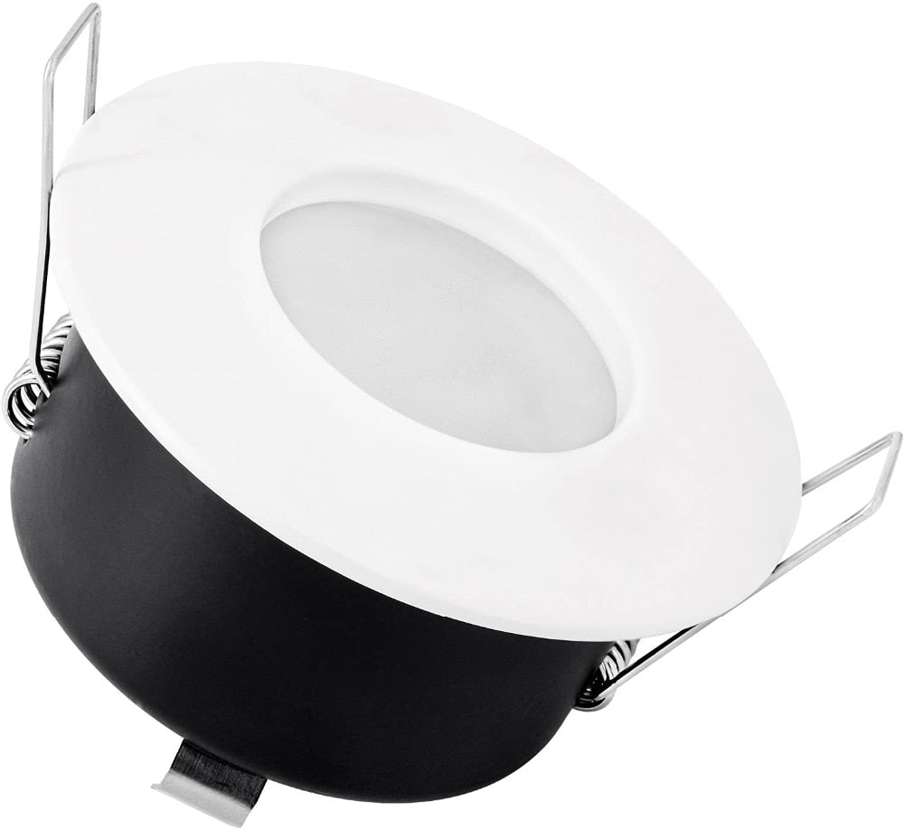 New Design IP65 Waterproof Recessed GU10/MR16 Led Spot Light Fixtures Downlight Frame Round Square GU10 Spotlight Bulb Housing