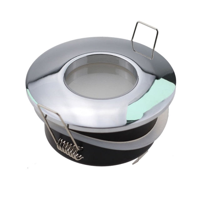 New Design IP65 Waterproof Recessed GU10/MR16 Led Spot Light Fixtures Downlight Frame Round Square GU10 Spotlight Bulb Housing