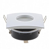 New Design IP65 Waterproof Recessed GU10/MR16 Led Spot Light Fixtures Downlight Frame Round Square GU10 Spotlight Bulb Housing