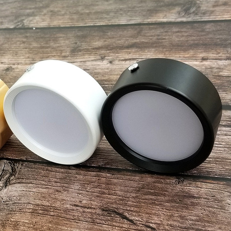 Round Led Panel Light Surface Mounted 5W 7W 9W 12W 18W Downlight ceiling down 220V lampada led lamp with LED Driver