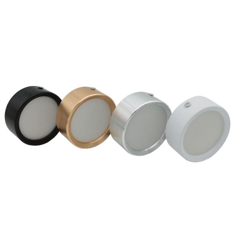 Round Led Panel Light Surface Mounted 5W 7W 9W 12W 18W Downlight ceiling down 220V lampada led lamp with LED Driver