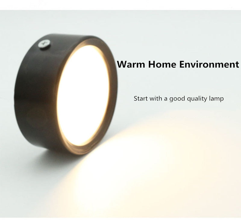 Round Led Panel Light Surface Mounted 5W 7W 9W 12W 18W Downlight ceiling down 220V lampada led lamp with LED Driver