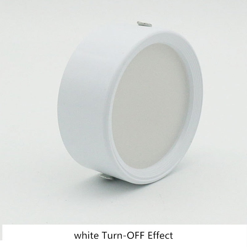 Round Led Panel Light Surface Mounted 5W 7W 9W 12W 18W Downlight ceiling down 220V lampada led lamp with LED Driver