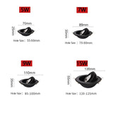 Rotatable Angle LED Recessed Downlight 5W 7W 9W 15W 85-265V LED Ceiling Spot Light 3000K/4000K/6000K Black/White Housing Light