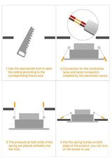 LED Downlight 5W 9W 15W 18W Round Recessed Lamp 110V 220V 230V 240V Led Light Ceiling Bedroom Kitchen Indoor LED Spot Lighting