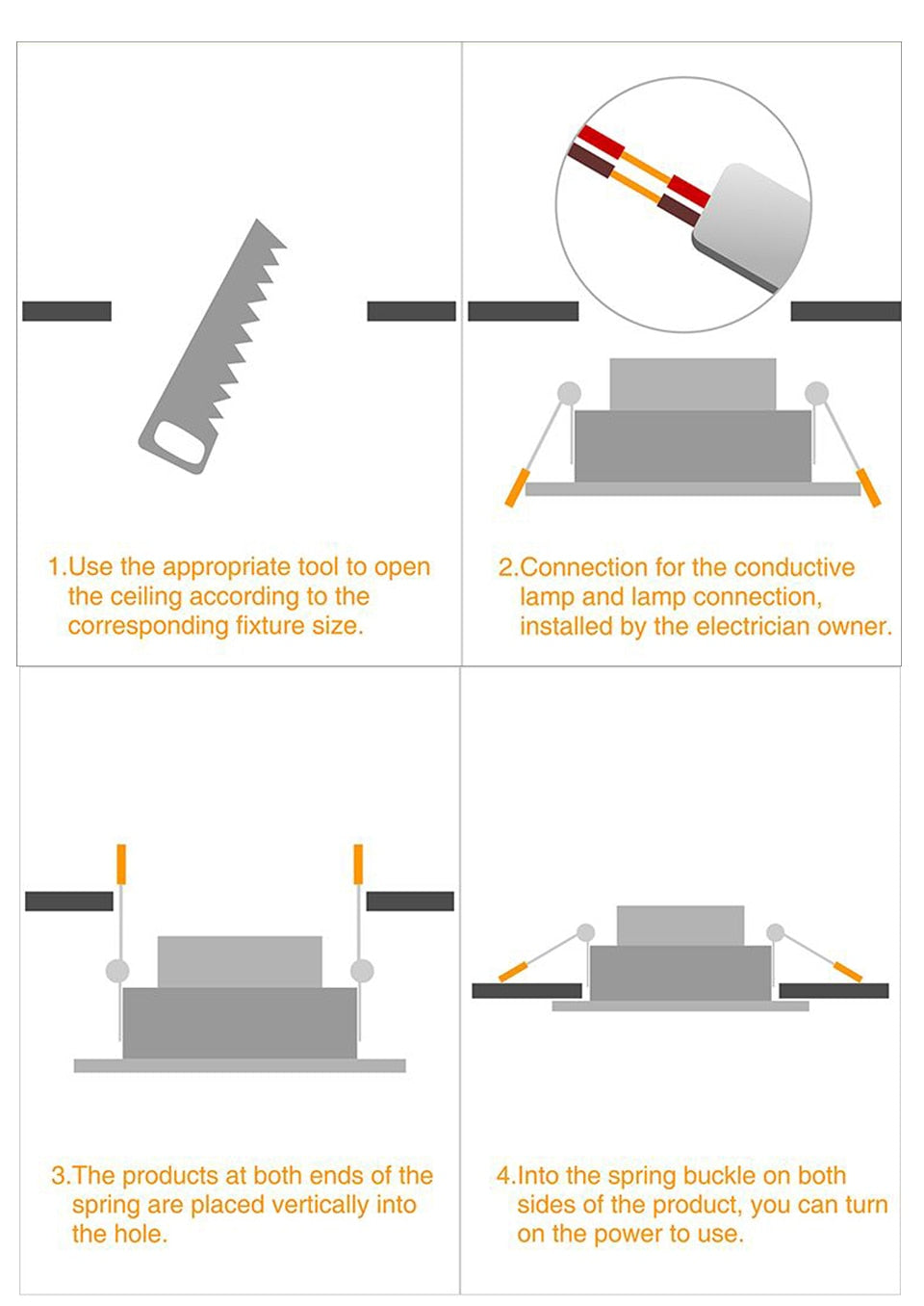 LED Downlight 5W 9W 15W 18W Round Recessed Lamp 110V 220V 230V 240V Led Light Ceiling Bedroom Kitchen Indoor LED Spot Lighting