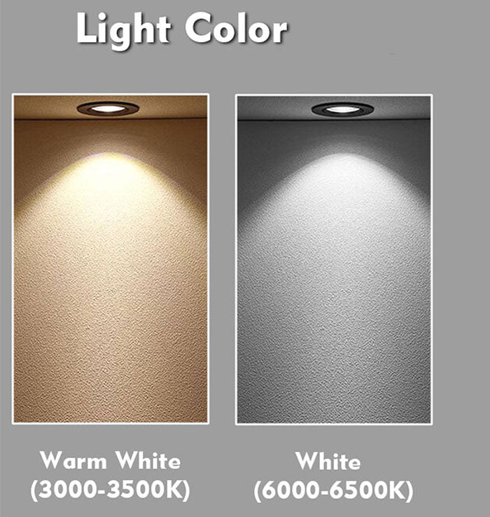 240V 3W GU10 Cool White LED Downlight Bulb - Ceiling Light, Energy Efficient, Bright White