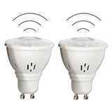 GU10 PIR Motion Sensor LED Light Bulbs 3W 220-240V AC for Ceiling Downlight Passage Corridor Walkway