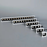 High Brightness Recessed Strip LED Ceiling Lights Dimmable COB LED Downlights AC85~265V LED Strip lamp Indoor Lighting