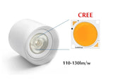 Dimmable Cylinder LED Downlights 6W 10W 12W 15W 22W COB Ceiling Spot Lights AC85~265V Backg Round Lamps Lndoor Lighting