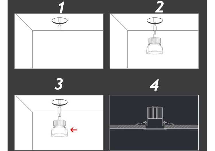 Dimmable Narrow border Embedded Anti-glare Led COB Ceiling Recessed downlight 10w 12w LED wall wash light Hotel Villa Lighting