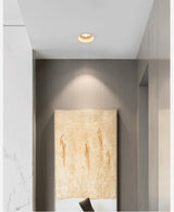 Dimmable Narrow border Embedded Anti-glare Led COB Ceiling Recessed downlight 10w 12w LED wall wash light Hotel Villa Lighting