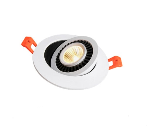 360 Angle Rotatable LED COB Recessed Downlight Square 6W 9W 12W 15W 18W 20WLED Ceiling Spot Light for Picture TV Background 220V Spot