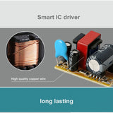 Round dimmable LED surface mounted spotlight COB free hole ceiling spotlight 7W / 12W living room surface mounted downlight spot