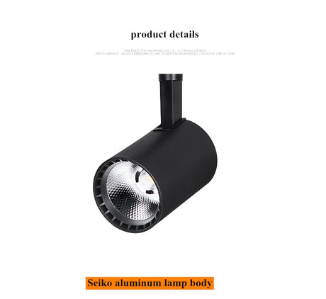 Adjustable light mounted led downlight spotlight 85V-260V 10W 15W 20W 30W living room clothing store ceiling-type free opening