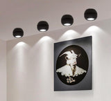 Folding 360° Rotating Dimmable COB LED Downlights 10W 20W 30W LED Ceiling Spot Lights AC85-265V LED Ceiling Lamps Indoor Lighting