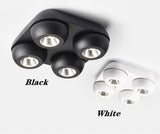 Folding 360° Rotating Dimmable COB LED Downlights 10W 20W 30W LED Ceiling Spot Lights AC85-265V LED Ceiling Lamps Indoor Lighting