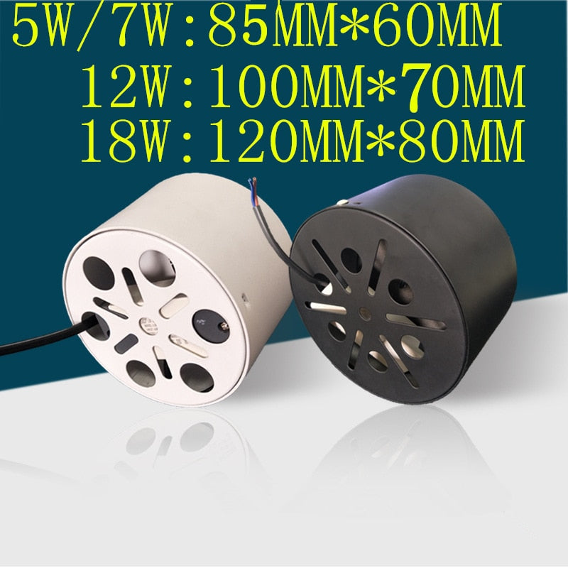 LED Ceiling Surface Mounted Downlight SMD5730 5W 7W 12W 18W AC85-265V 110V/220V lamp Led downlights Ceiling Spot light