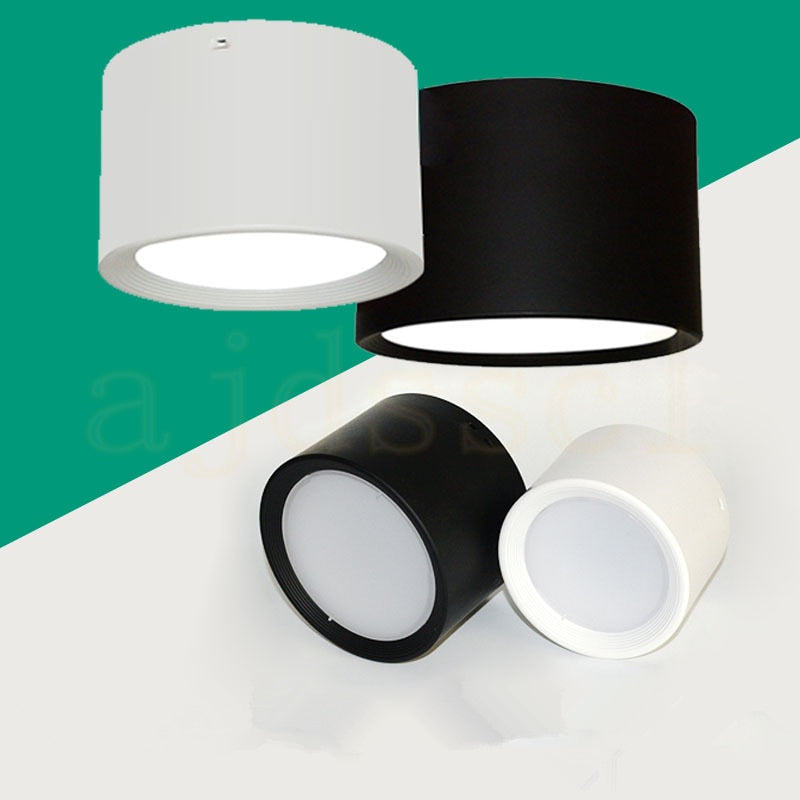 LED Ceiling Surface Mounted Downlight SMD5730 5W 7W 12W 18W AC85-265V 110V/220V lamp Led downlights Ceiling Spot light