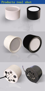 LED Ceiling Surface Mounted Downlight SMD5730 5W 7W 12W 18W AC85-265V 110V/220V lamp Led downlights Ceiling Spot light