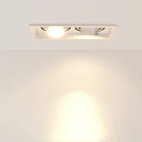 Zoom Recessed Adjustable 15-60 Degrees Dimmable 10W 15W 20W 30W LED Downlights AC90~260V COB Ceiling Lamp Spot Lights Decoration