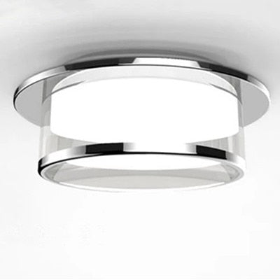 Downlight LED Recessed Light Crystal Stereoscopic Spotlight Modern Corridor Aisle Porch Bedroom Kitchen Ceiling Lamp AC110 220V