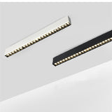 Dimmable Recessed Strip LED Ceiling Lights 10W 20W 30W 40W  LED Downlights AC85~265V LED Strip Lamp Indoor Lighting