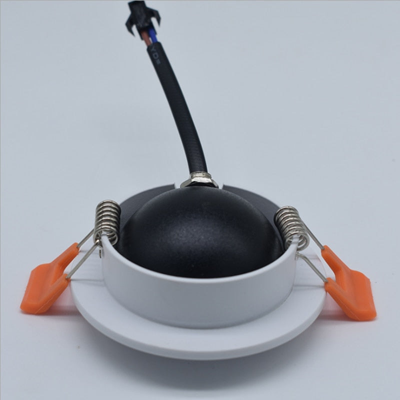 ACETIDE 360 Angle Rotatable LED COB Recessed Downlight Square 6W 9W -- 20W LED Ceiling Spot Light for Picture TV Background 220V