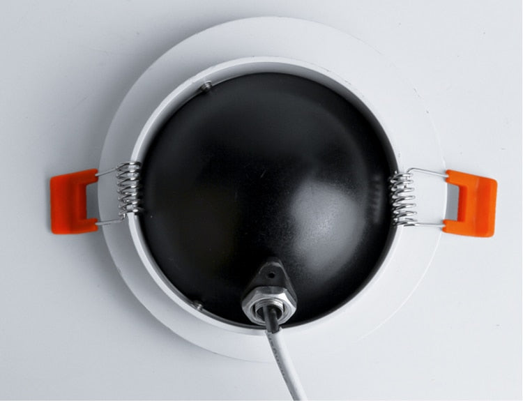 ACETIDE 360 Angle Rotatable LED COB Recessed Downlight Square 6W 9W -- 20W LED Ceiling Spot Light for Picture TV Background 220V