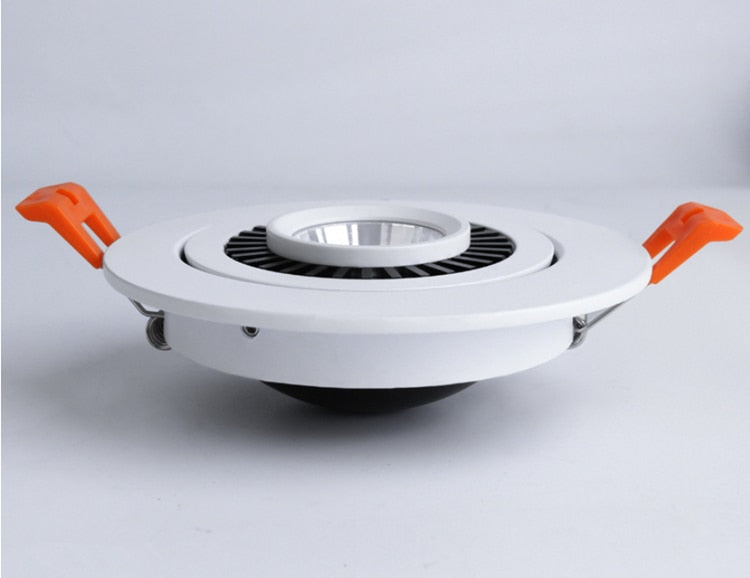 ACETIDE 360 Angle Rotatable LED COB Recessed Downlight Square 6W 9W -- 20W LED Ceiling Spot Light for Picture TV Background 220V