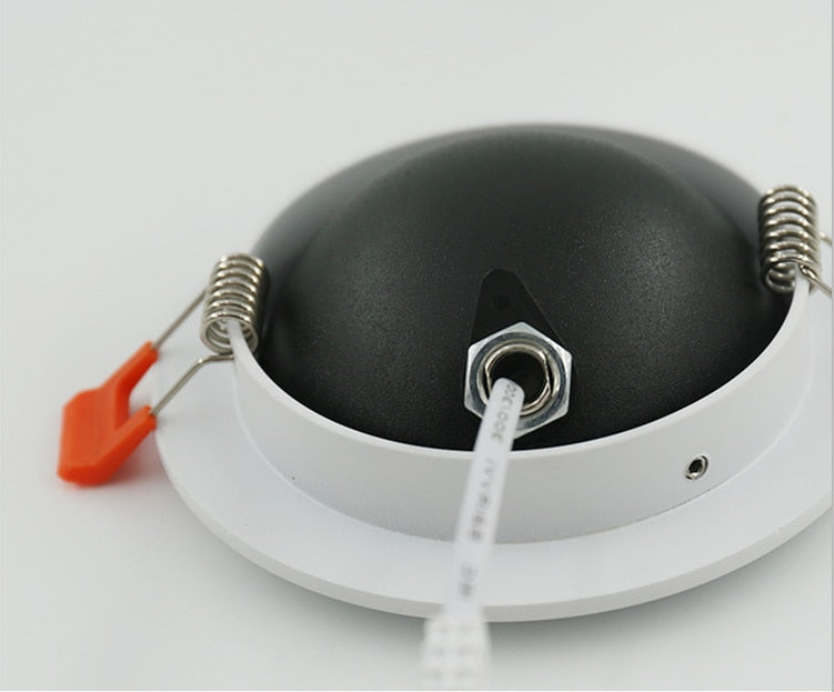 ACETIDE 360 Angle Rotatable LED COB Recessed Downlight Square 6W 9W -- 20W LED Ceiling Spot Light for Picture TV Background 220V