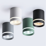 Dimmable Cylinder LED Downlights 10W 12W 15W 18W COB LED Ceiling Spot Lights AC85~265V LED Background Lamps Indoor Lighting