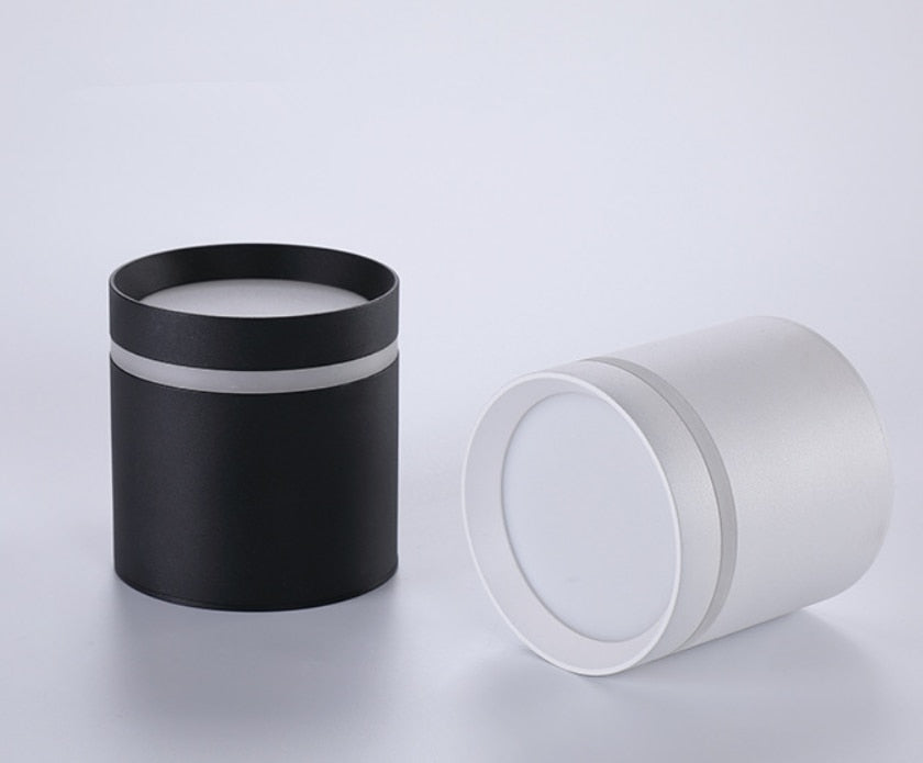 Dimmable Cylinder LED Downlights 10W 12W 15W 18W COB LED Ceiling Spot Lights AC85~265V LED Background Lamps Indoor Lighting