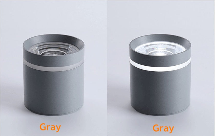 Dimmable Cylinder LED Downlights 10W 12W 15W 18W COB LED Ceiling Spot Lights AC85~265V LED Background Lamps Indoor Lighting