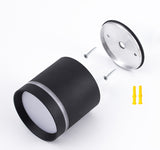 Dimmable Cylinder LED Downlights 10W 12W 15W 18W COB LED Ceiling Spot Lights AC85~265V LED Background Lamps Indoor Lighting