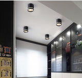 Dimmable Cylinder LED Downlights 10W 12W 15W 18W COB LED Ceiling Spot Lights AC85~265V LED Background Lamps Indoor Lighting