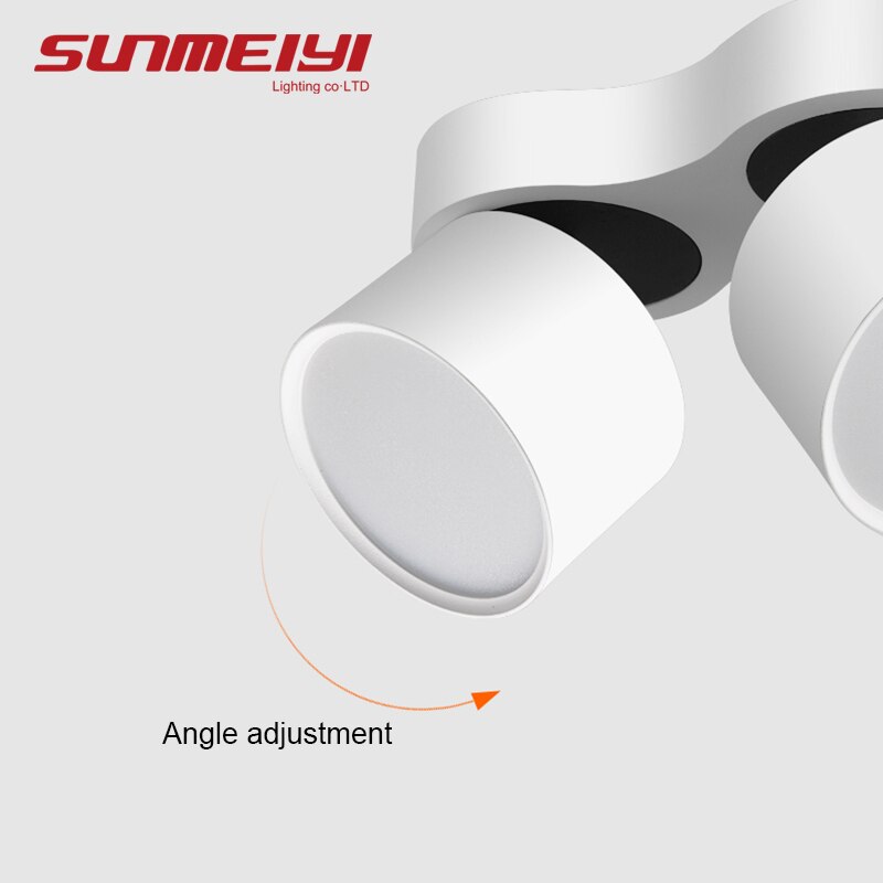 LED Ceiling Light Folding LED Downlights 12W/24W Ceiling COB Spotlights AC110~240V LED Ceiling Lamps Indoor Lighting