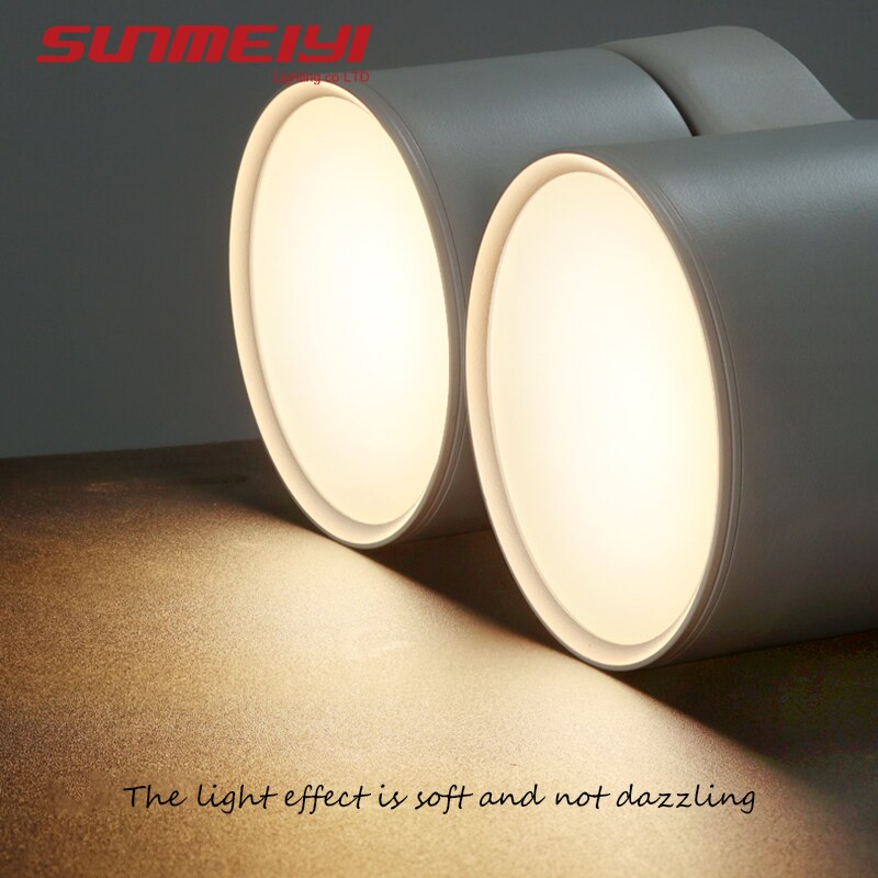 LED Ceiling Light Folding LED Downlights 12W/24W Ceiling COB Spotlights AC110~240V LED Ceiling Lamps Indoor Lighting