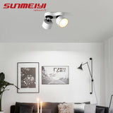 LED Ceiling Light Folding LED Downlights 12W/24W Ceiling COB Spotlights AC110~240V LED Ceiling Lamps Indoor Lighting