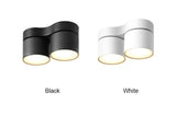 LED Ceiling Light Folding LED Downlights 12W/24W Ceiling COB Spotlights AC110~240V LED Ceiling Lamps Indoor Lighting