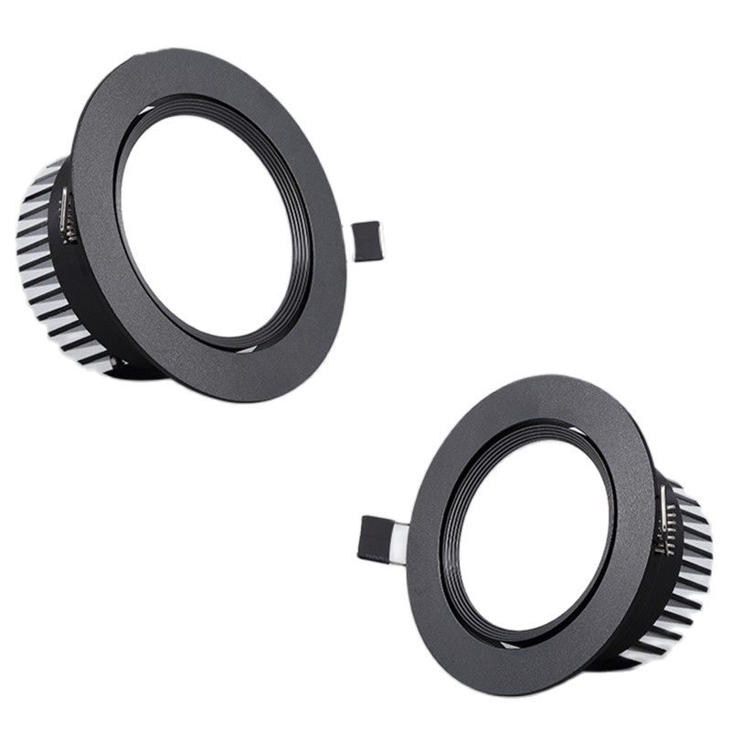 Dimmable COB Downlights Lamp 220v Ceiling Led Spot Lights 7W 9W 18W Recessed Round Room Kitchen Chambre Indoor Round Light