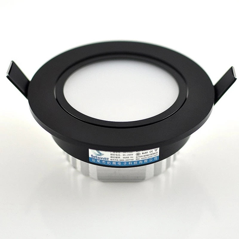 Dimmable COB Downlights Lamp 220v Ceiling Led Spot Lights 7W 9W 18W Recessed Round Room Kitchen Chambre Indoor Round Light