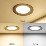 Dimmable COB Downlights Lamp 220v Ceiling Led Spot Lights 7W 9W 18W Recessed Round Room Kitchen Chambre Indoor Round Light