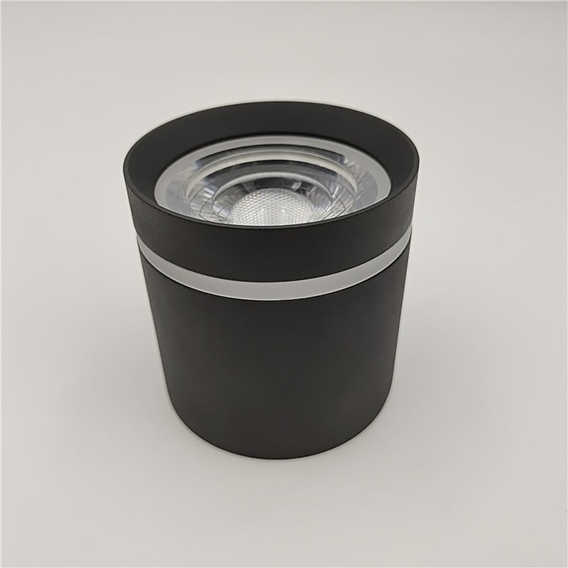 Dimmable COB Cylinder Led Downlight Surface 5W 7W 10W 12W 15W 18W COB LED Ceiling Spot Lights  LED Background Lamps Indoor Lighting