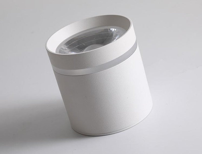 Dimmable COB Cylinder Led Downlight Surface 5W 7W 10W 12W 15W 18W COB LED Ceiling Spot Lights  LED Background Lamps Indoor Lighting