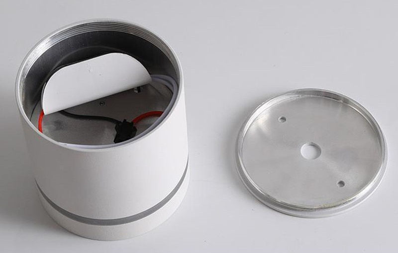 Dimmable COB Cylinder Led Downlight Surface 5W 7W 10W 12W 15W 18W COB LED Ceiling Spot Lights  LED Background Lamps Indoor Lighting