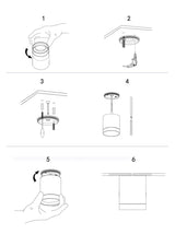 Dimmable COB Cylinder Led Downlight Surface 5W 7W 10W 12W 15W 18W COB LED Ceiling Spot Lights  LED Background Lamps Indoor Lighting