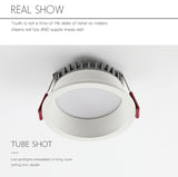 Anti Glare Dimmable Recessed Downlight lamp 7w 9w 12w 15w Led Spot Light 220V/110V Ceiling round panel light for home lighting