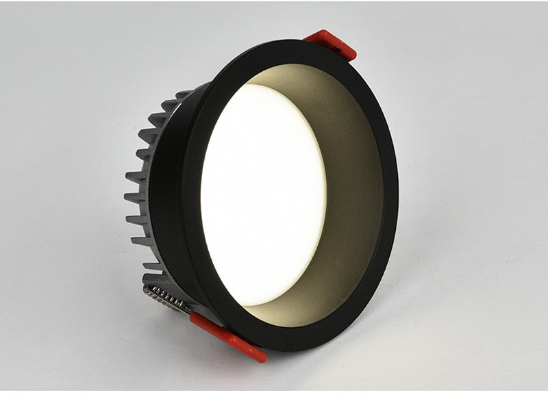 Anti Glare Dimmable Recessed Downlight lamp 7w 9w 12w 15w Led Spot Light 220V/110V Ceiling round panel light for home lighting