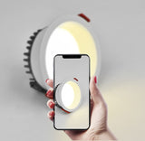Anti Glare Dimmable Recessed Downlight lamp 7w 9w 12w 15w Led Spot Light 220V/110V Ceiling round panel light for home lighting